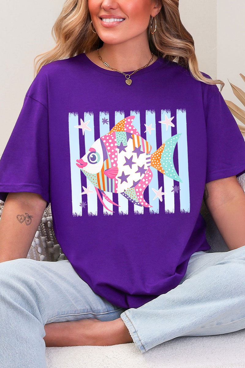 Candy Coast Angelfish Softstyle Adult T-Shirt product image 12