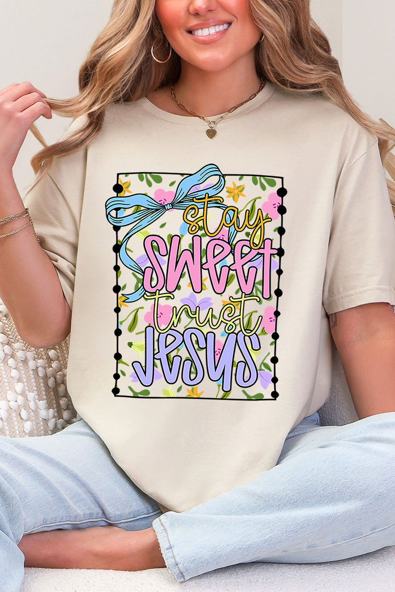 Stay Sweet Trust Jesus Softstyle Adult T-Shirt product image 7