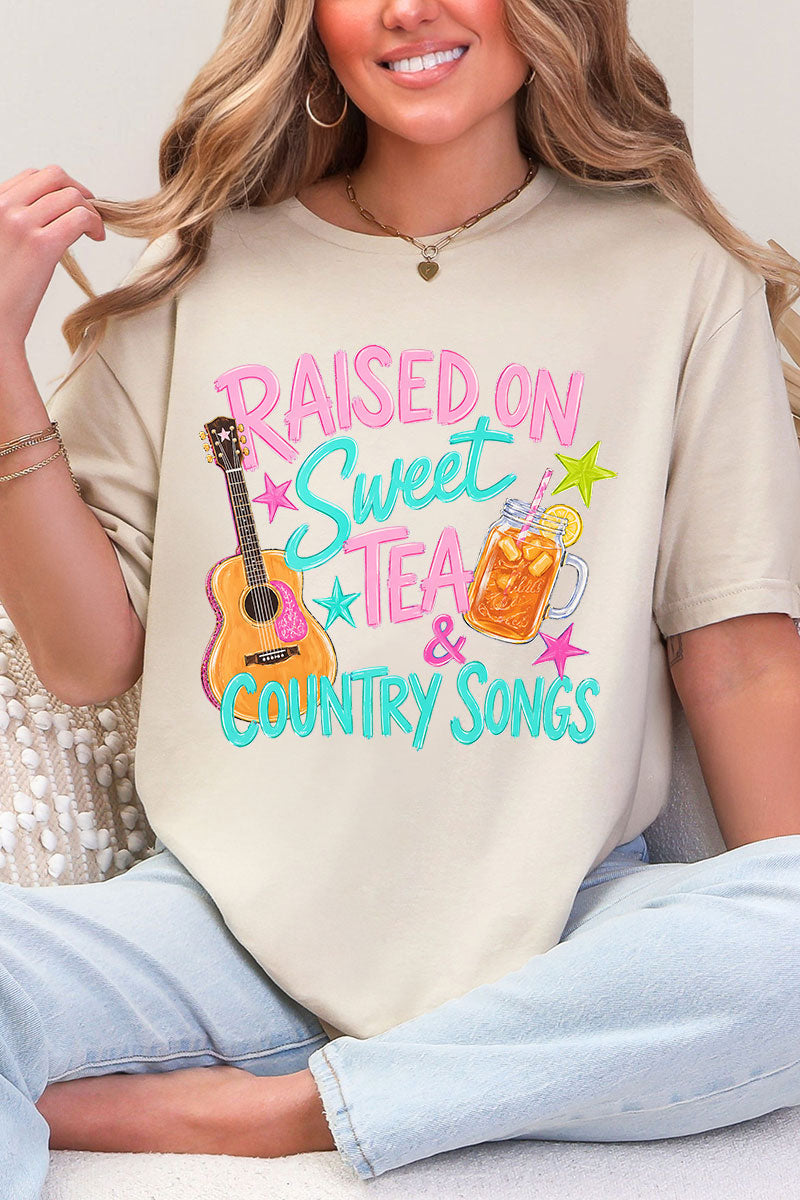 Sweet Tea And Country Music Softstyle Adult T-Shirt product image 8