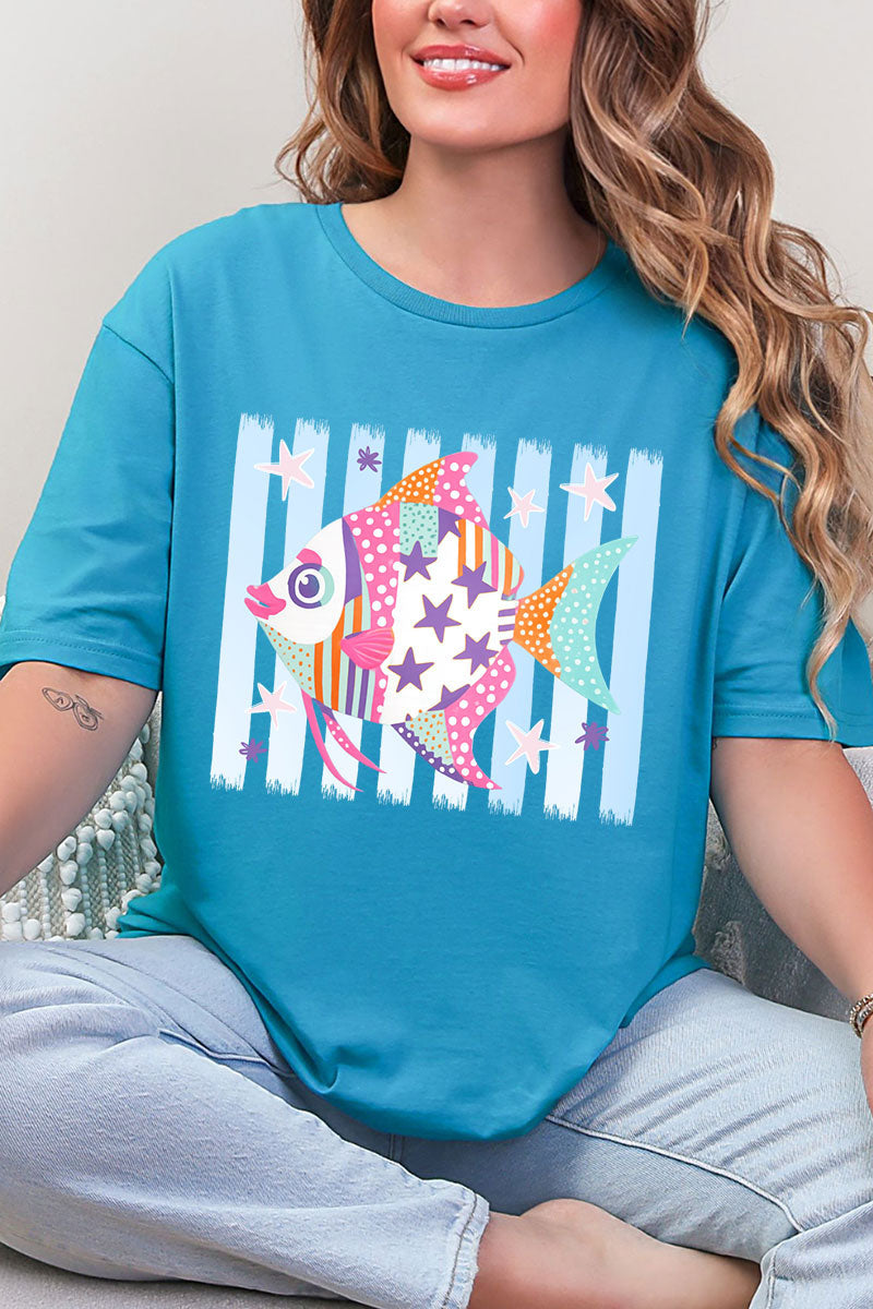 Candy Coast Angelfish Softstyle Adult T-Shirt product image 15