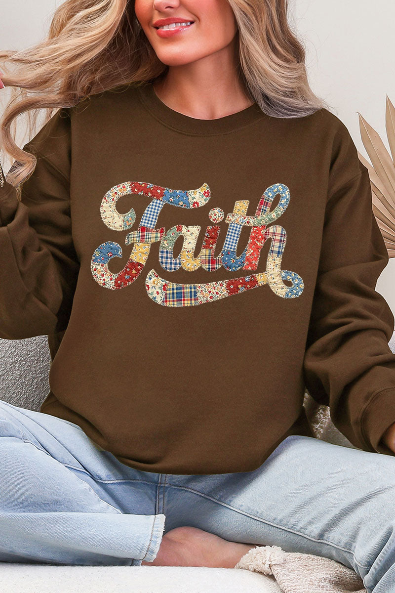 Faith Sewn Sweet Ecosmart Crewneck Sweatshirt product image 3