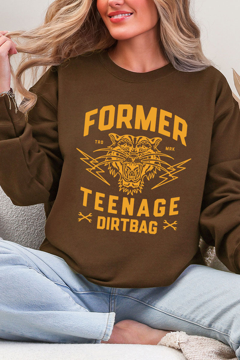 Former Teenage Dirtbag Ecosmart Crewneck Sweatshirt product image 3
