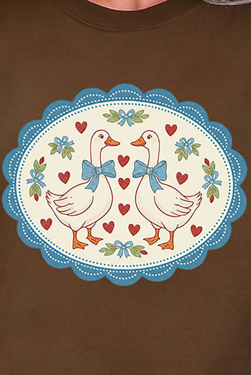 Goosey Little Love Ecosmart Crewneck Sweatshirt product image 2