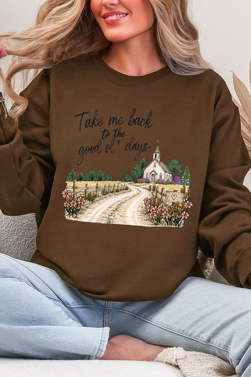 Take Me Back Ecosmart Crewneck Sweatshirt product image 3