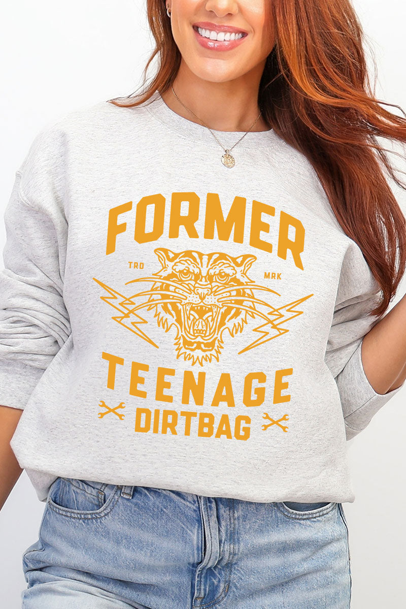 Former Teenage Dirtbag Ecosmart Crewneck Sweatshirt product image 4
