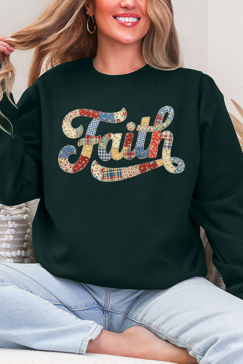 Faith Sewn Sweet Ecosmart Crewneck Sweatshirt product image 5