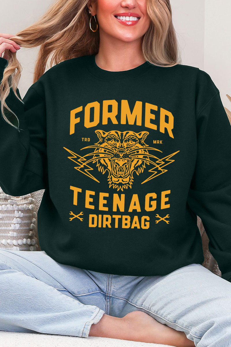 Former Teenage Dirtbag Ecosmart Crewneck Sweatshirt product image 1