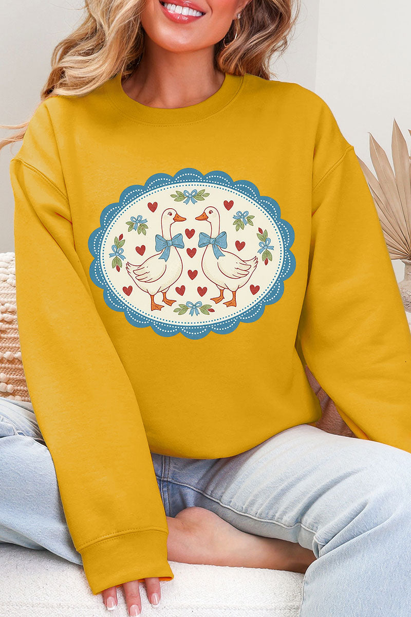 Goosey Little Love Ecosmart Crewneck Sweatshirt product image 4