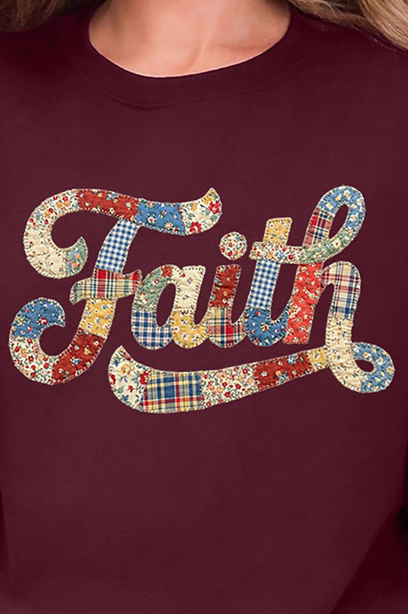 Faith Sewn Sweet Ecosmart Crewneck Sweatshirt product image 2