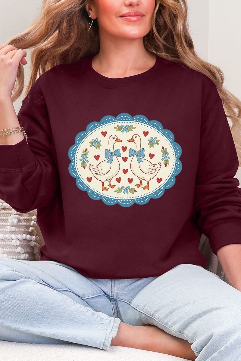Goosey Little Love Ecosmart Crewneck Sweatshirt product image 6