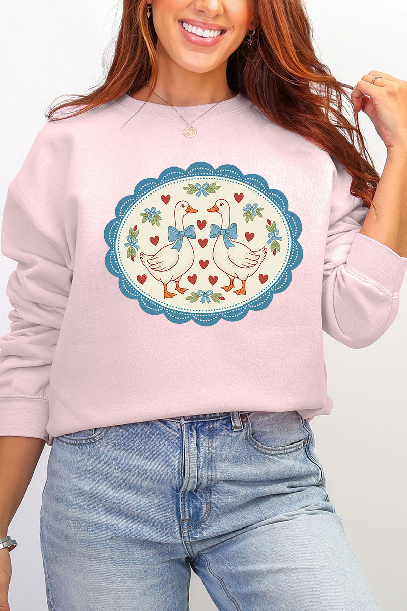 Goosey Little Love Ecosmart Crewneck Sweatshirt product image 7