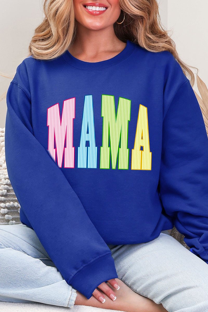 Color Me Loved Mama Ecosmart Crewneck Sweatshirt product image 4