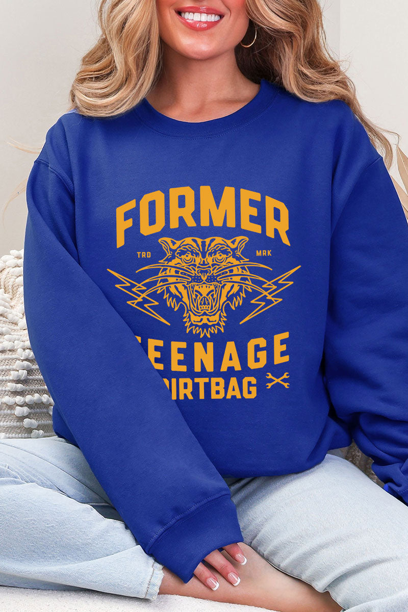 Former Teenage Dirtbag Ecosmart Crewneck Sweatshirt product image 5