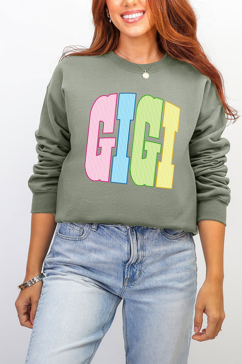 Color Me Loved Gigi Ecosmart Crewneck Sweatshirt product image 1