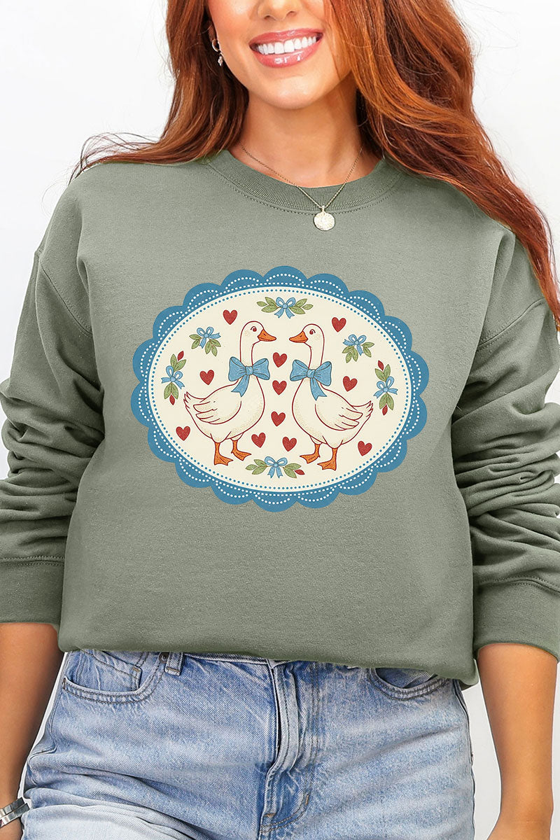 Goosey Little Love Ecosmart Crewneck Sweatshirt product image 8