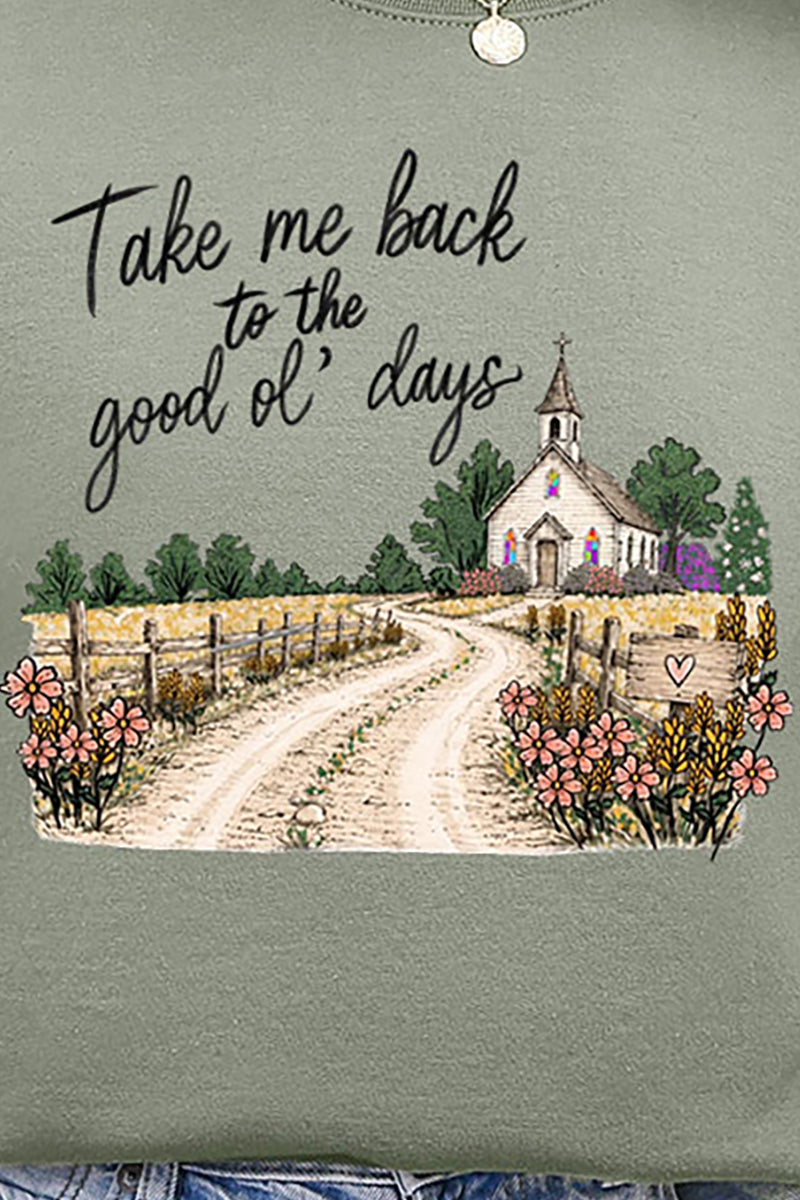 Take Me Back Ecosmart Crewneck Sweatshirt product image 2