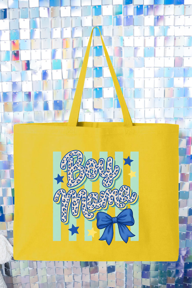 Wild Ones Boy Mama Canvas Jumbo Tote