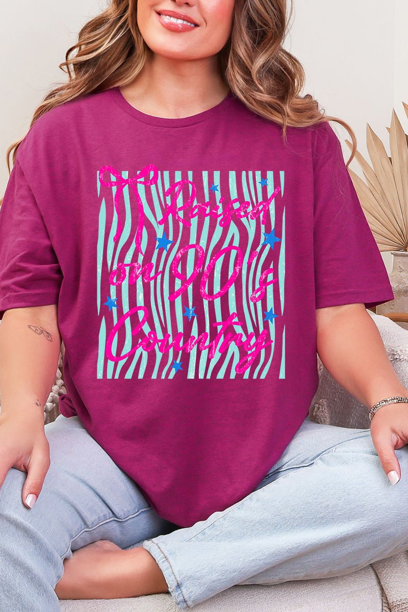 Wavy 90's Country Softstyle Adult T-Shirt product image 3