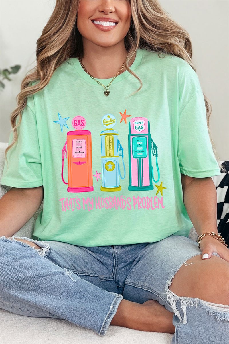 Fill It Up Babe Softstyle Adult T-Shirt product image 5